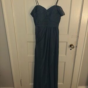 Azazie Blue Bridesmaids Dress